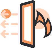 복합 화염 지연 기술